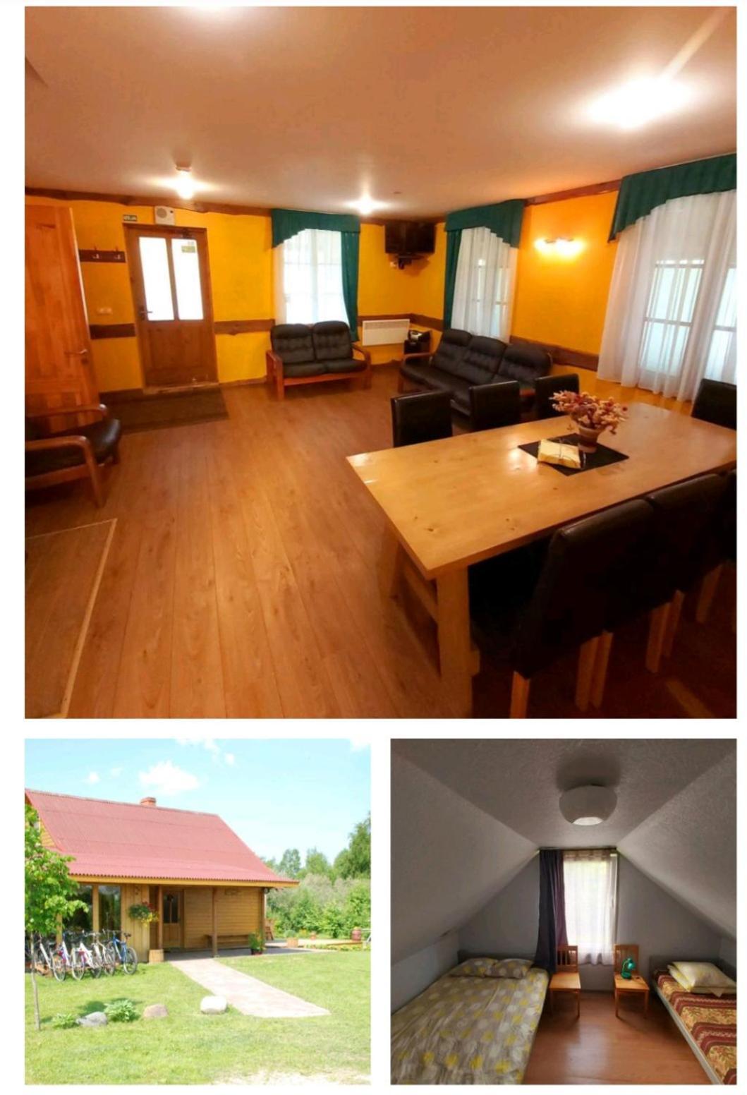 Guest House Podnieki 벤츠필스 외부 사진